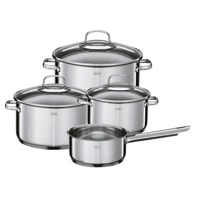Rösle Keuken - Elegance Pannenset Set van 4 Stuks Assorti