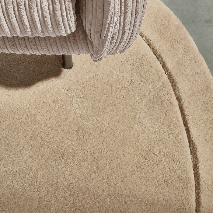 by fonQ Ribbon 3-zitsbank - Rib - Crème