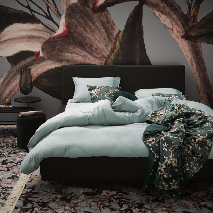 Essenza Minte Dekbedovertrek  240 x 220 cm - Dusty green