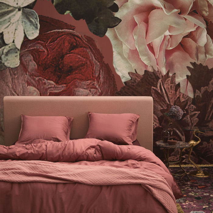 Essenza Minte Dekbedovertrek 240 x 220 cm - Dusty rose