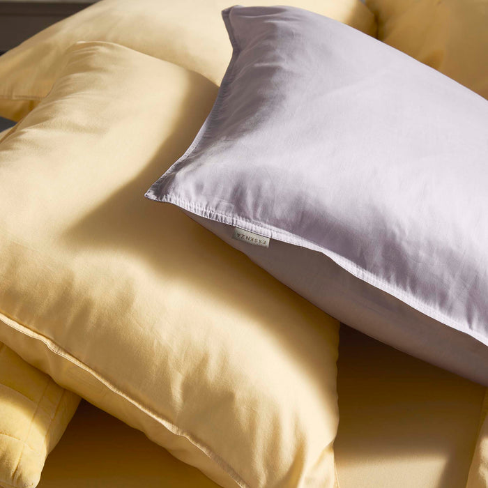 Essenza Minte Dekbedovertrek 260 x 220 cm - Yellow Straw