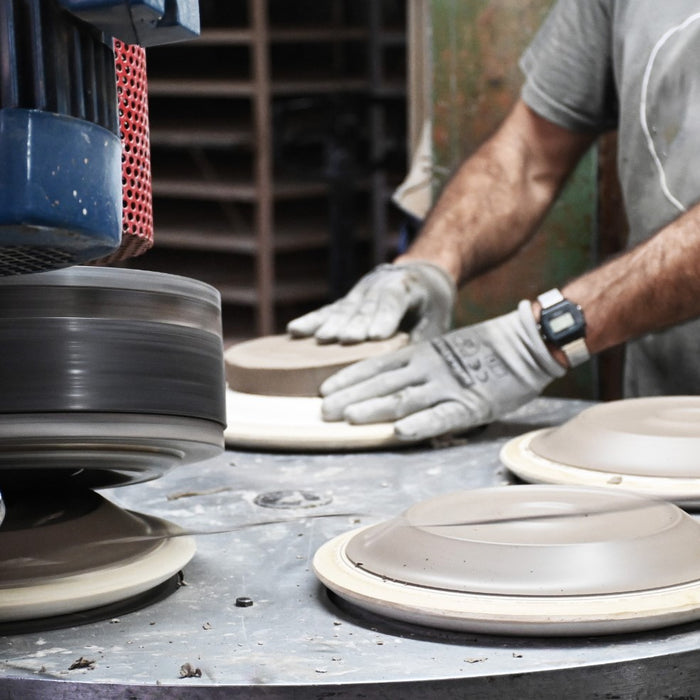 by fonQ Mixed Ceramics Kommen 4st. - Ø 11 cm - Taupe