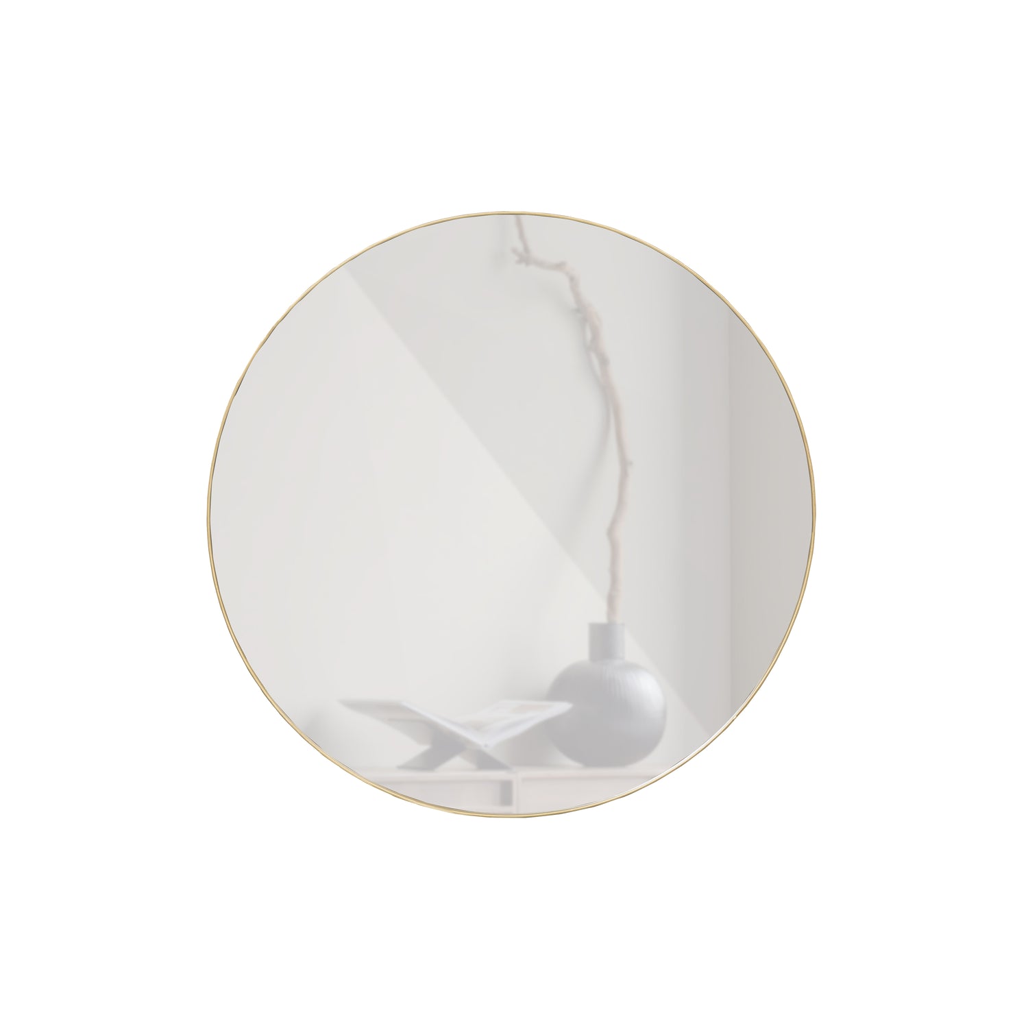 Woood Doutzen Spiegel - Goud - Ø 80 cm