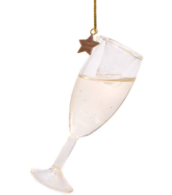 Vondels Ornament glass champagne glass H11cm