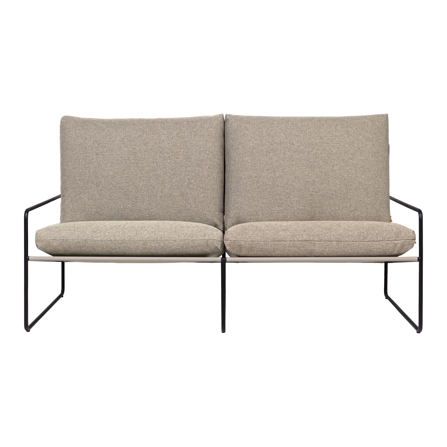 Ferm Living Desert 2-zitsbank - Dolce - Black / Dark Sand