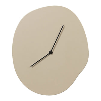 Ferm Living Melt Wandklok - Cashmere