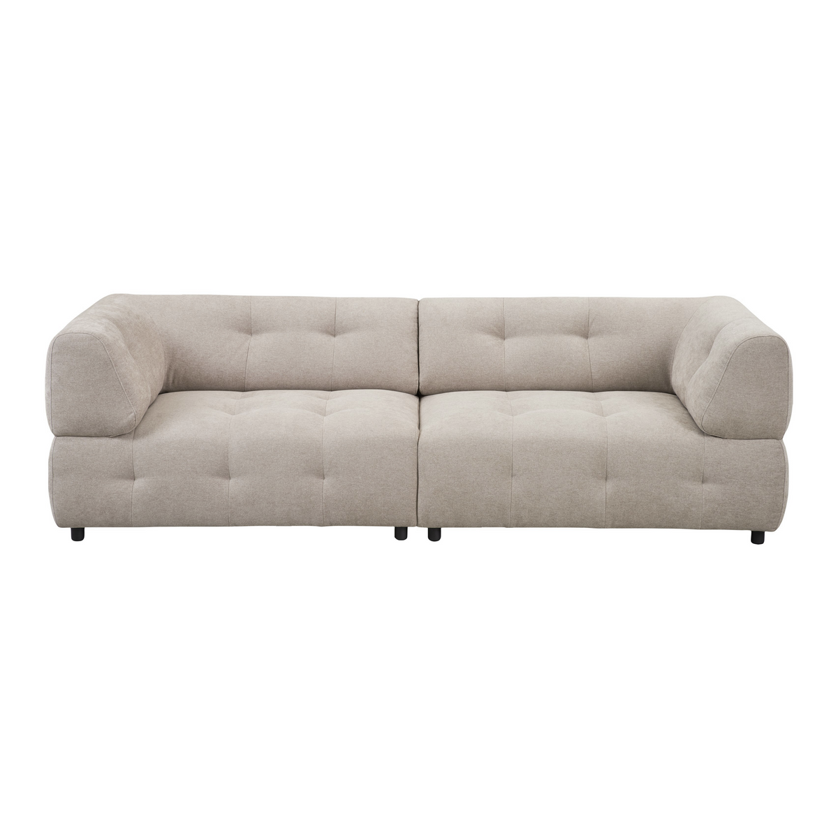 by fonQ Padded 3-zitsbank - Beige