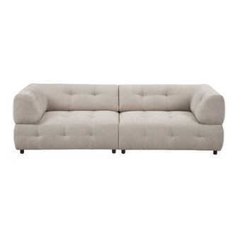 by fonQ Padded 3-zitsbank - Beige