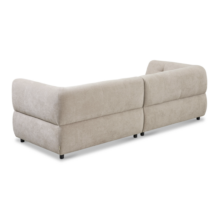 by fonQ Padded 3-zitsbank - Beige