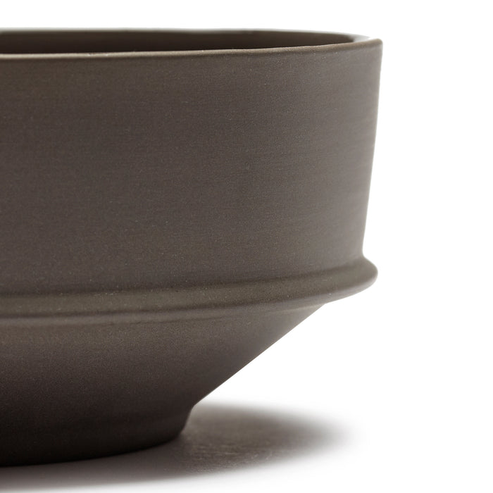 SERAX - Kelly Wearstler - Dune Kom Ø 14,5 cm - Slate - Set van 2