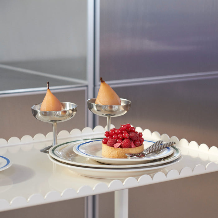 HAY Arcs Trolley High Bijzettafel - Eggshell