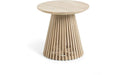Kave Home Jeanette Bijzettafel - Ø 50 cm - Naturel