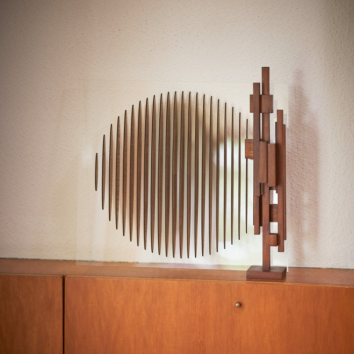 HKliving Skyline Sculpture Ornament - Espresso M