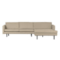 WOOOD Rodeo Chaise Longue Rechts - Bouclé -  Beige