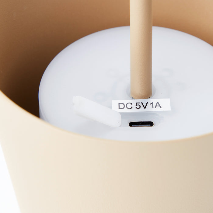 Brilliant Kaami Tafellamp - Ø 10 cm - Goud