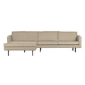 WOOOD Rodeo Chaise Longue Links - Bouclé -  Beige