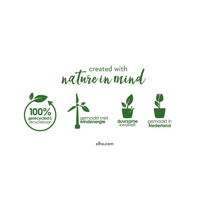 elho Pure Soft Round Bloempot Ø 40 cm - Wit