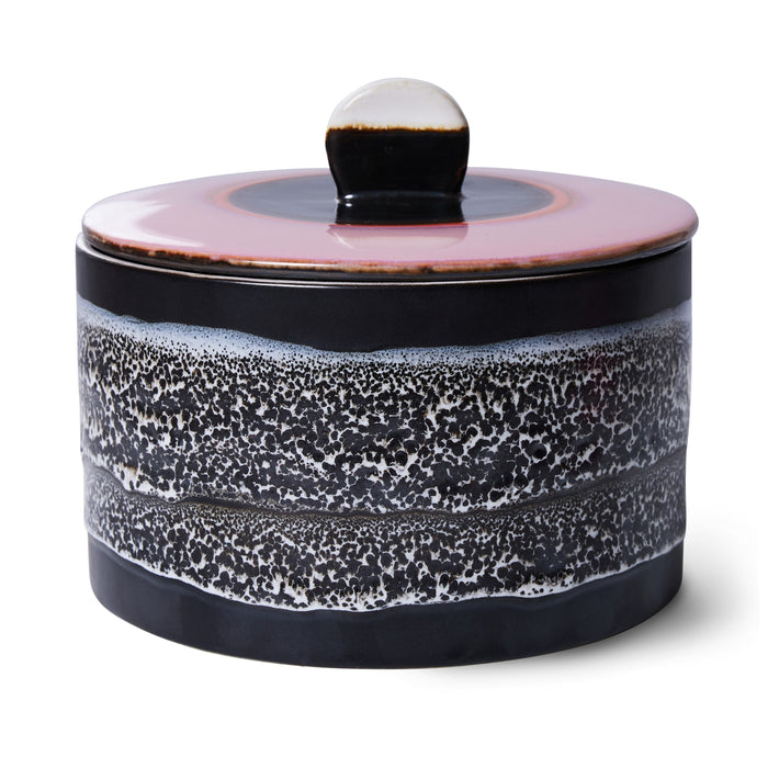 HKliving 70's Ceramics Cookie Jar Voorraadpot Ø 17 cm - Disco