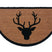 SVJ Deurmat Hert Rechthoekig - 75 x 45 cm - Kokos - Bruin
