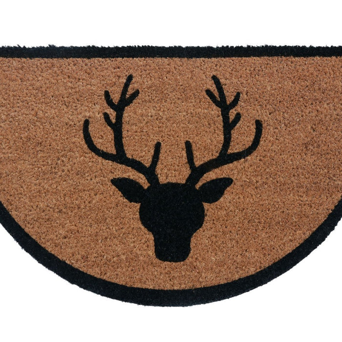 SVJ Deurmat Hert Rechthoekig - 75 x 45 cm - Kokos - Bruin