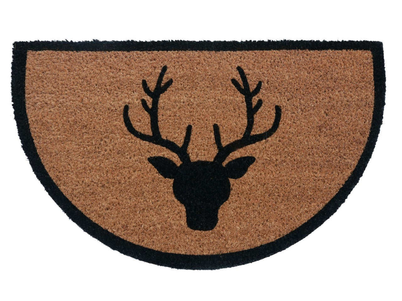 SVJ Deurmat Hert Rechthoekig - 75 x 45 cm - Kokos - Bruin