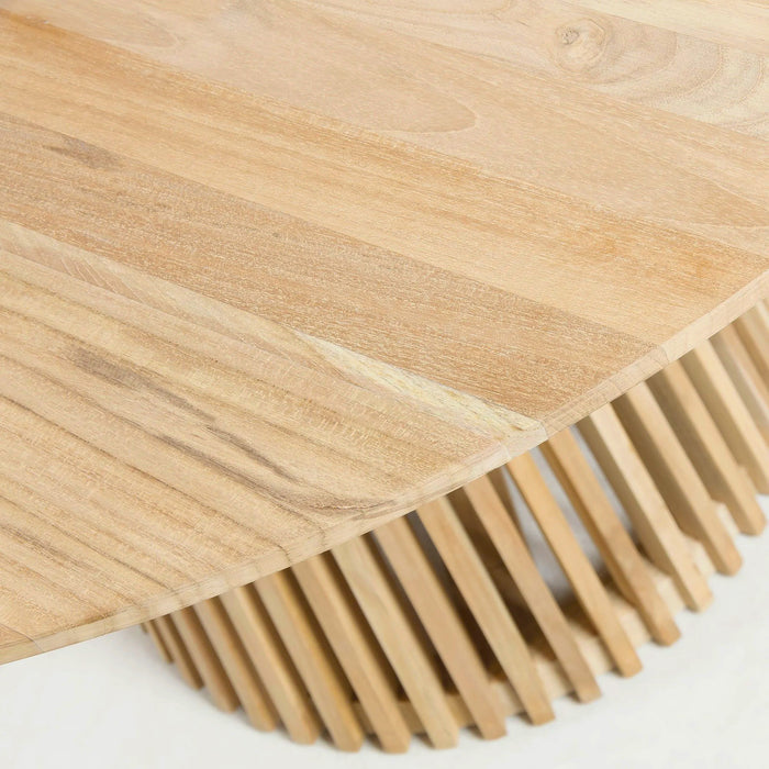 Kave Home Jeanette Eettafel - Ø 120 cm - Naturel