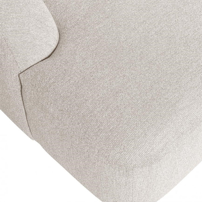 WOOOD Sloping U-bank – Chenille - Pearl Melange