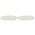 SERAX - Kelly Wearstler - Dune Dinerbord Ø 28 cm - 2 st. - Alabaster