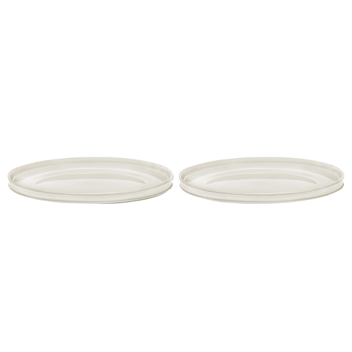 SERAX - Kelly Wearstler - Dune Dinerbord Ø 28 cm - 2 st. - Alabaster