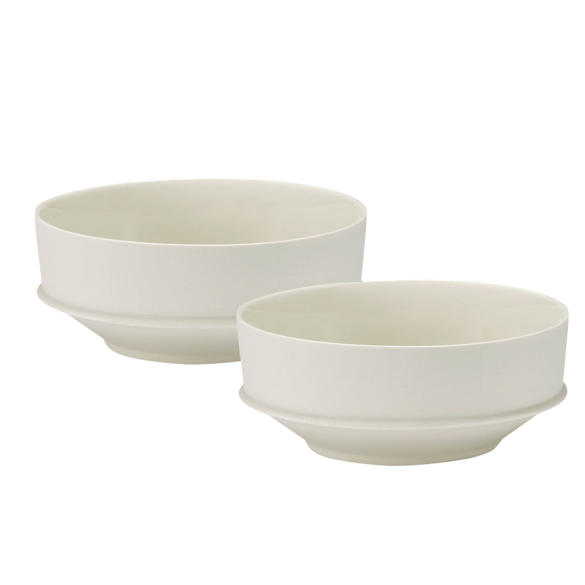 SERAX - Kelly Wearstler - Dune Kom Ø 14,5 cm - 2 st. - Alabaster