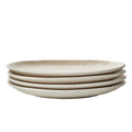 by fonQ Mixed Ceramics Dinerborden 4st. - Ø 26,5 cm - Crème