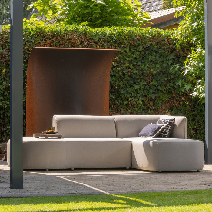 Woood Chios Loungebank - Zand - Rechts