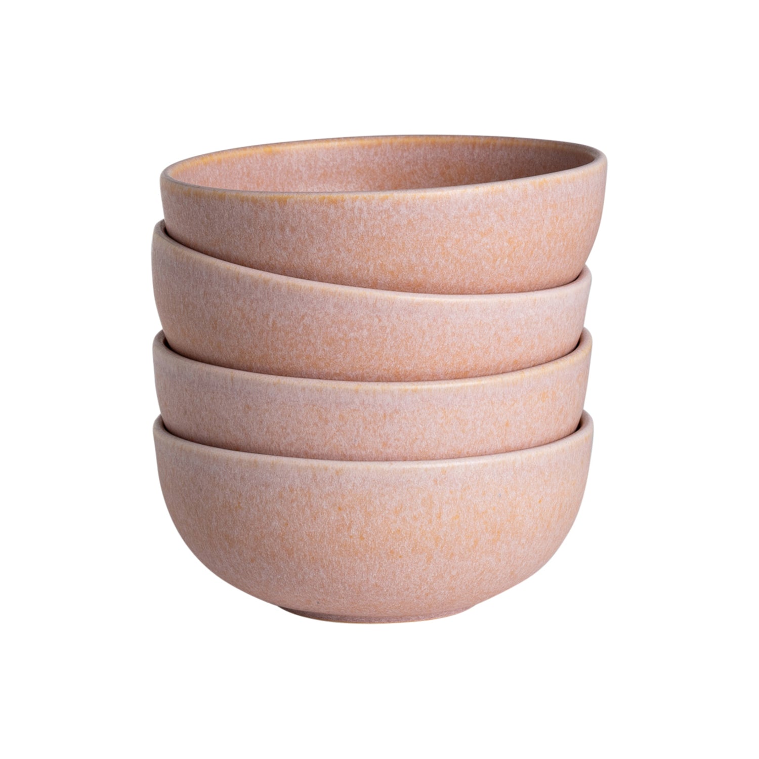 by fonQ Mixed Ceramics Kommen 4st. - Ø 15 cm - Dusty Rose
