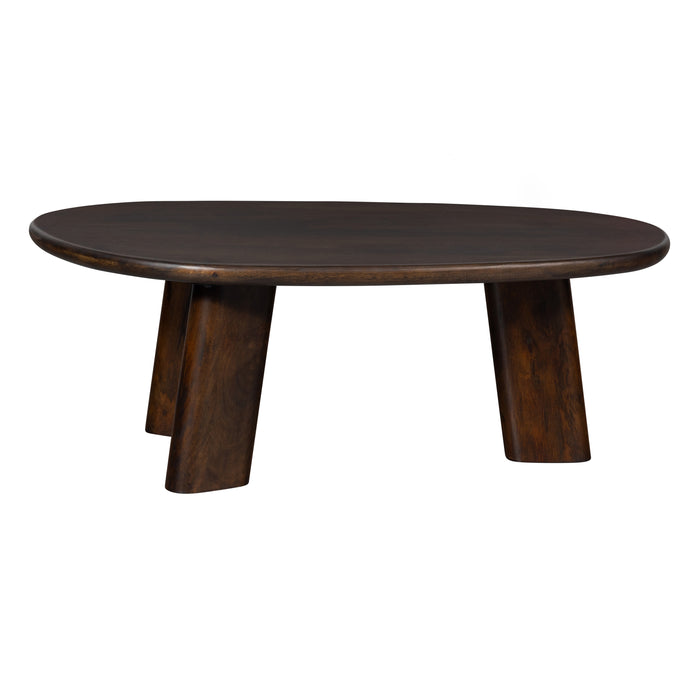 WOOOD Roundly Salontafel - B 110 x D 60 cm