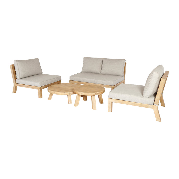 by fonQ Chubbers Loungeset - 2-Zitsbank en Tuinstoelen