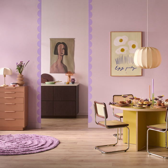 HKliving 70's Ceramics Bonbon Schaal - Mauve