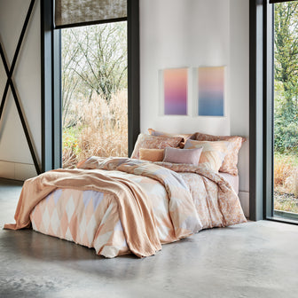 Vandyck Happy Fever Dekbedovertrek 140 x 200/220 cm - Apricot Blush