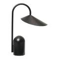 Ferm Living Arum Oplaadbare Tafellamp - Zwart