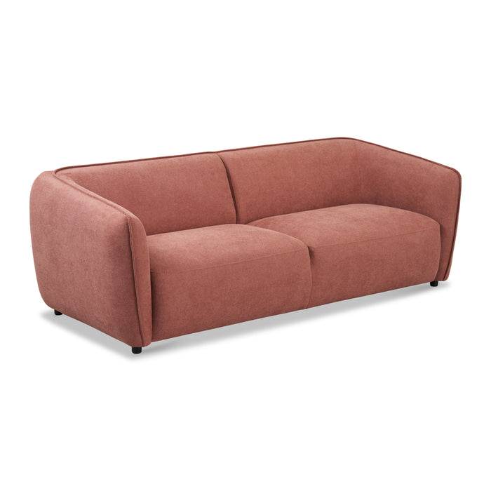 by fonQ Soft 3-zitsbank - Micro Chenille - Oud Roze