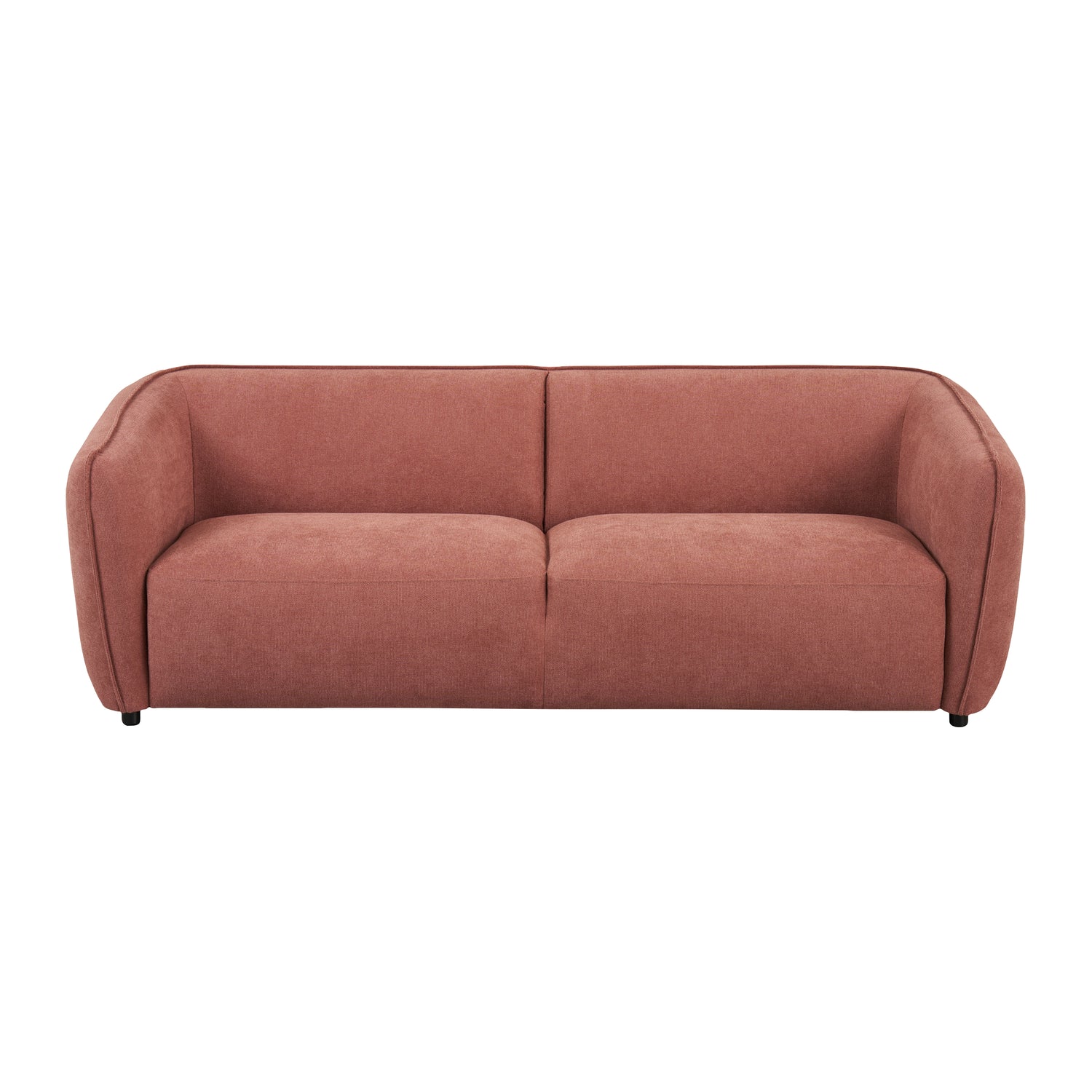 by fonQ Soft 3-zitsbank - Micro Chenille - Oud Roze