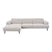 by fonQ Flair Hoekbank met Chaise Longue Links - Naturel Melange