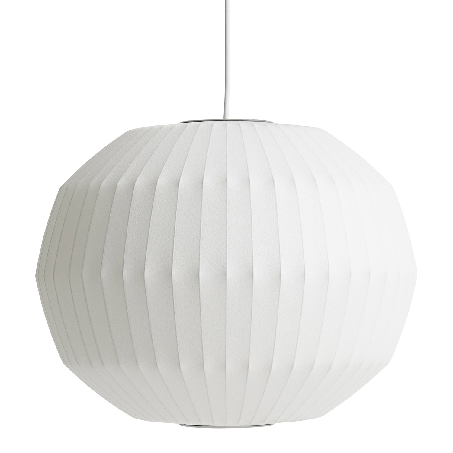 HAY Nelson Bubble Angled Sphere Hanglamp M - Ø 49,5 cm - Off White