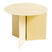 HAY Slit Table Round Bijzettafel Ø 45 cm - Pastel Geel