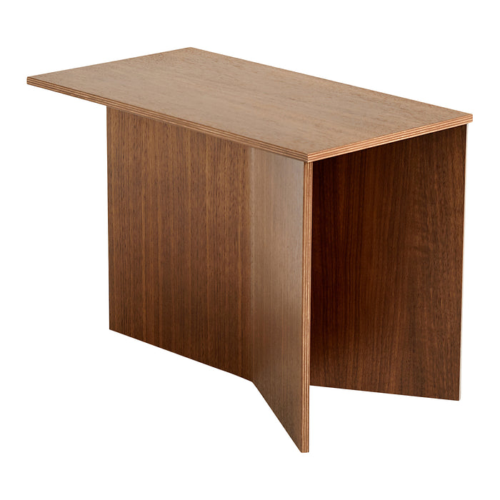 HAY Slit Table Wood Oblong Bijzettafel -  Walnut