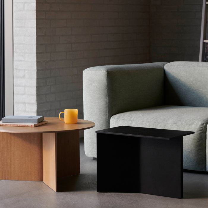 HAY Slit Table Wood Oblong Bijzettafel -  Zwart