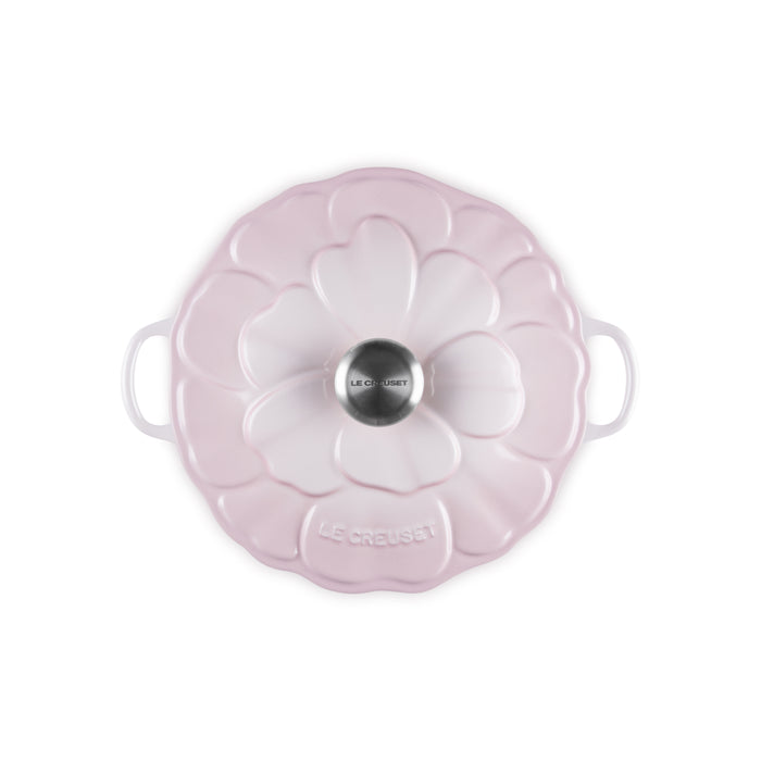 Le Creuset Campagnard Braad/Stoofpan Ø 26 cm - Bloesem - Shell Pink