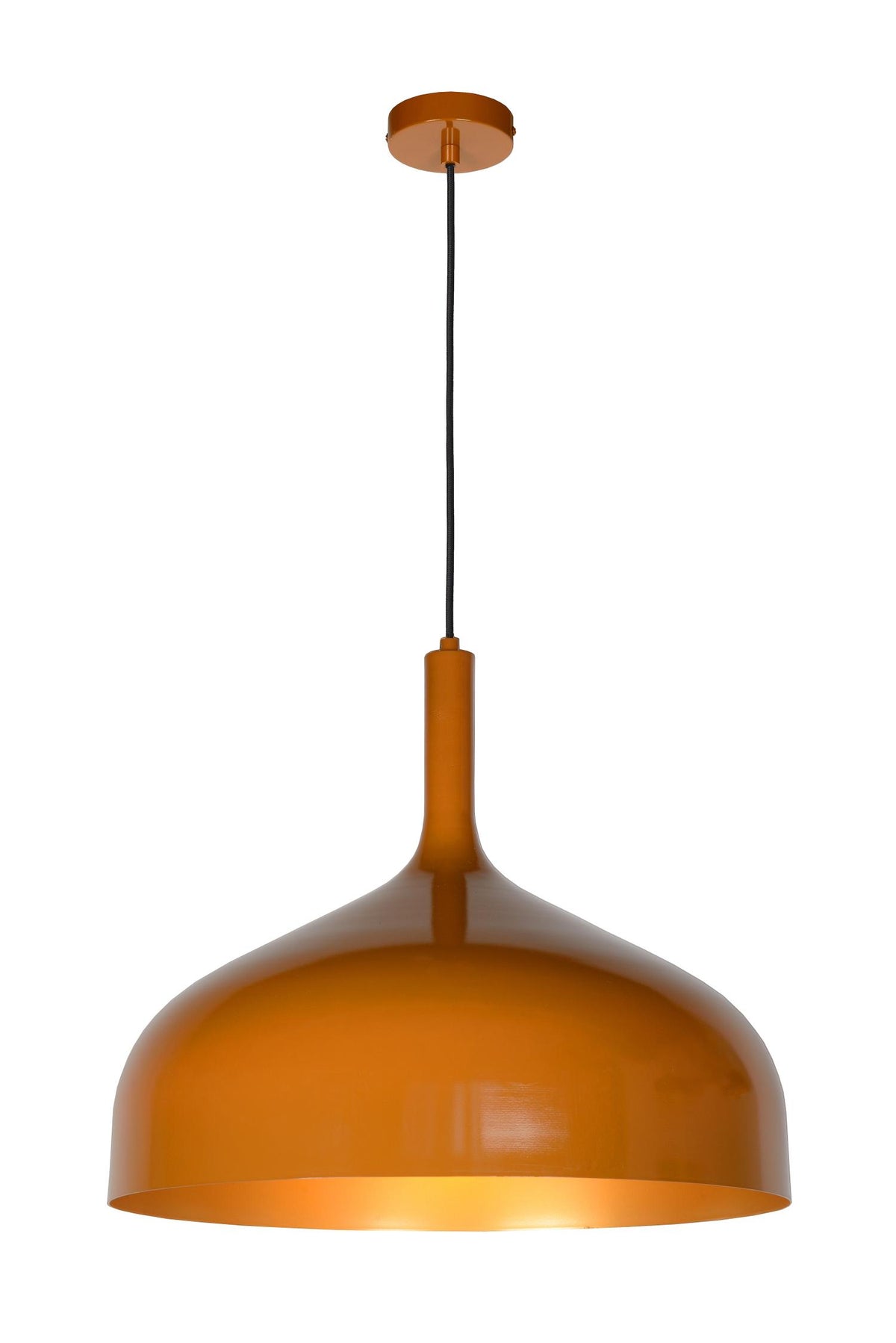 Lucide ROZALLA Hanglamp 1xE27 - Okergeel