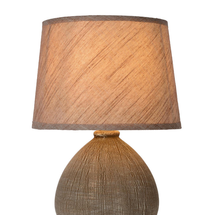 Lucide RAMZI Tafellamp - Bruin