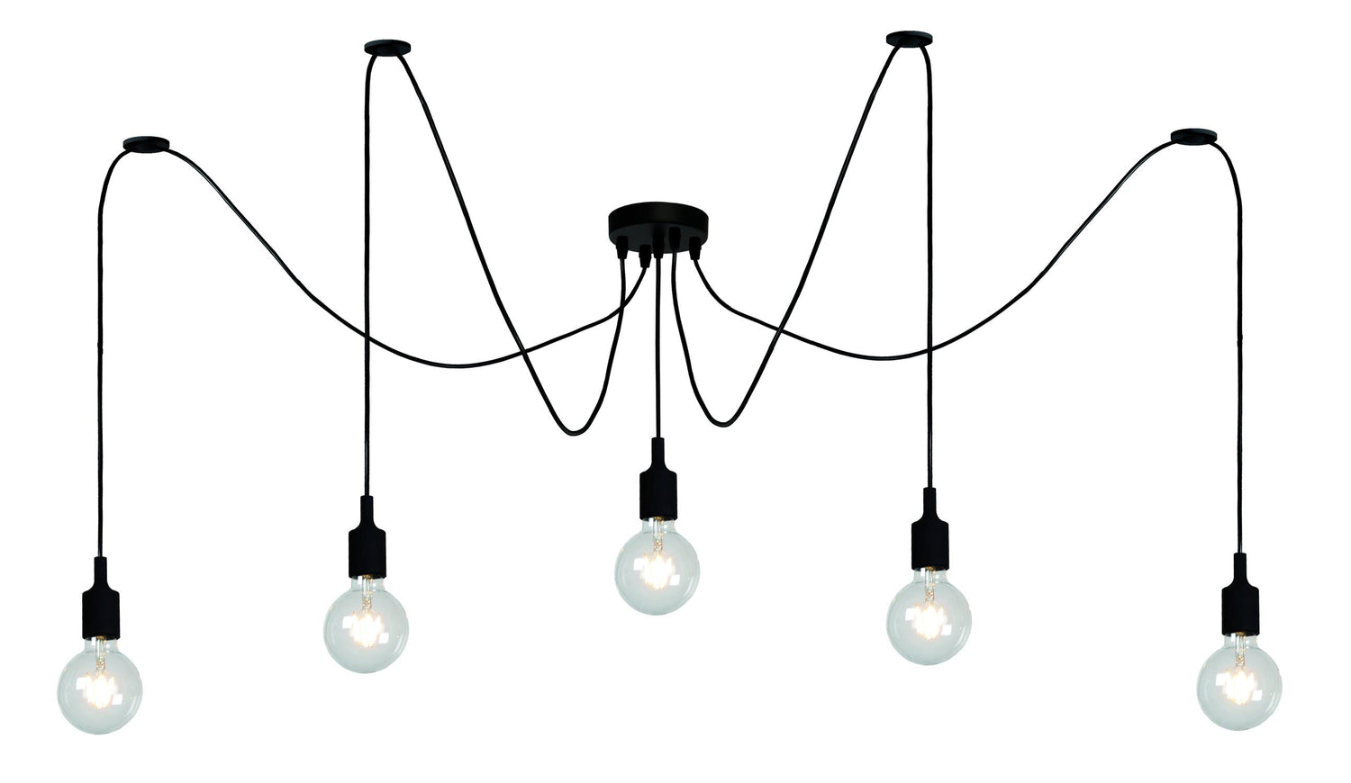 Lucide FIX Hanglamp - Zwart