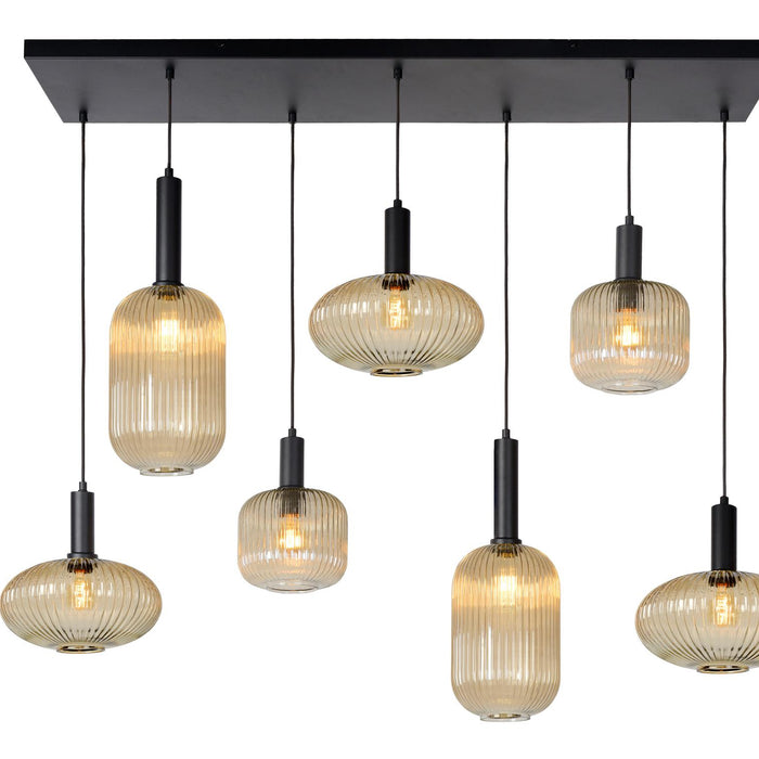 Lucide Maloto Hanglamp Mix - Amber